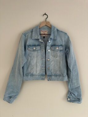 True Religion Cropped Denim Jacket